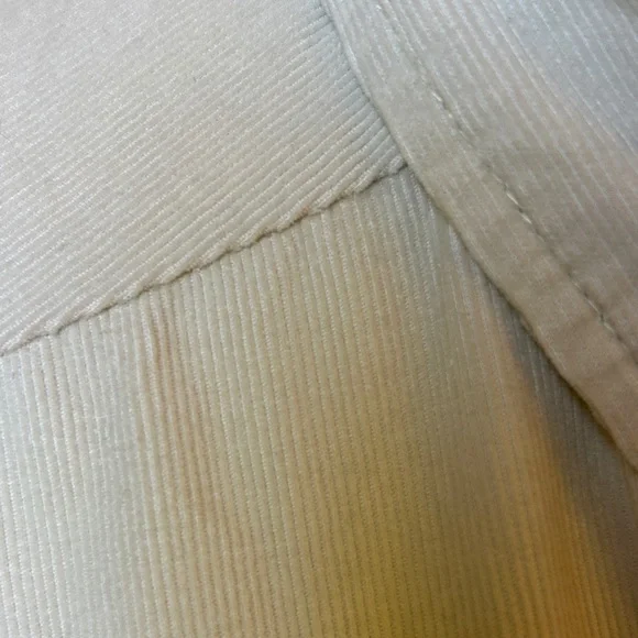 Lightweight Corduroy Peplum button down top by Loft - Picture 5 of 7